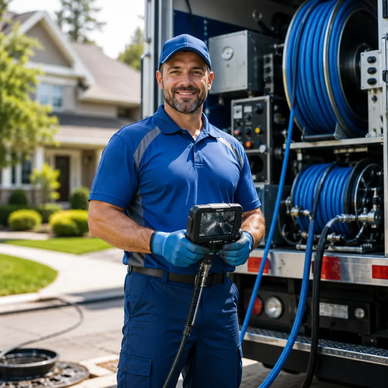 Local outdoor drain cleaning specialists in Calypso, NC